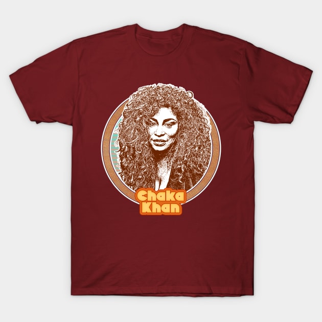 Chaka Khan //// Retro Style Fan Art Design T-Shirt by DankFutura